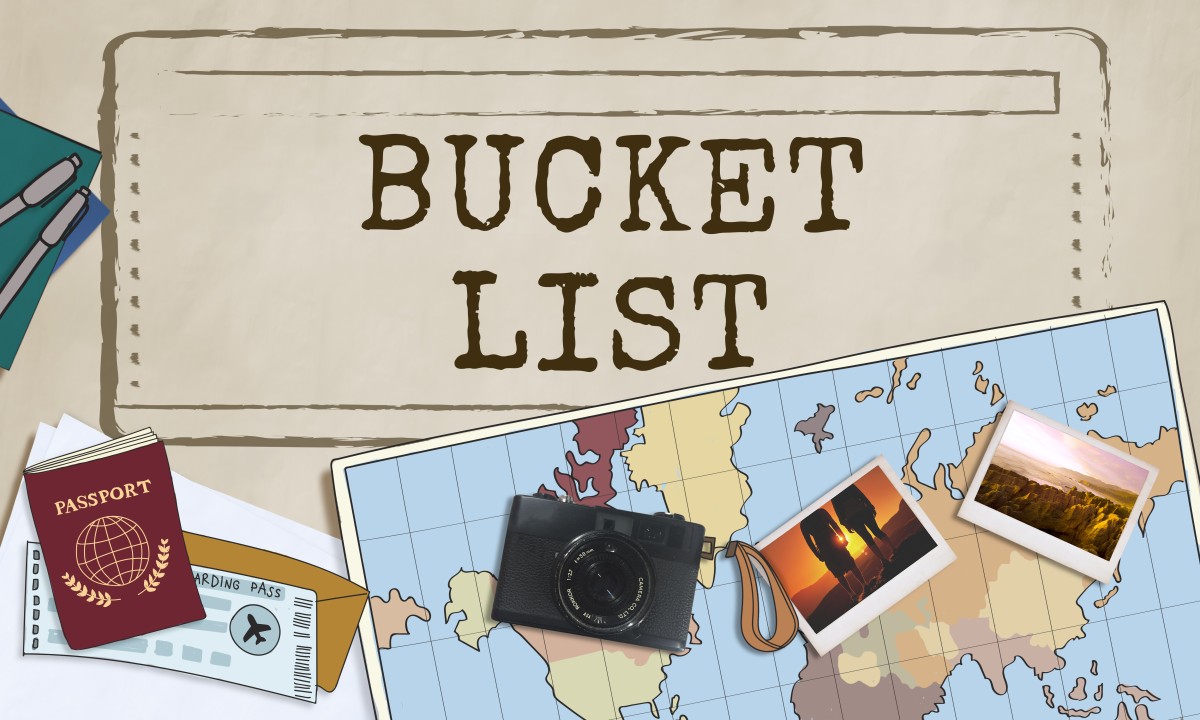Which of the following is on your bucket list?
